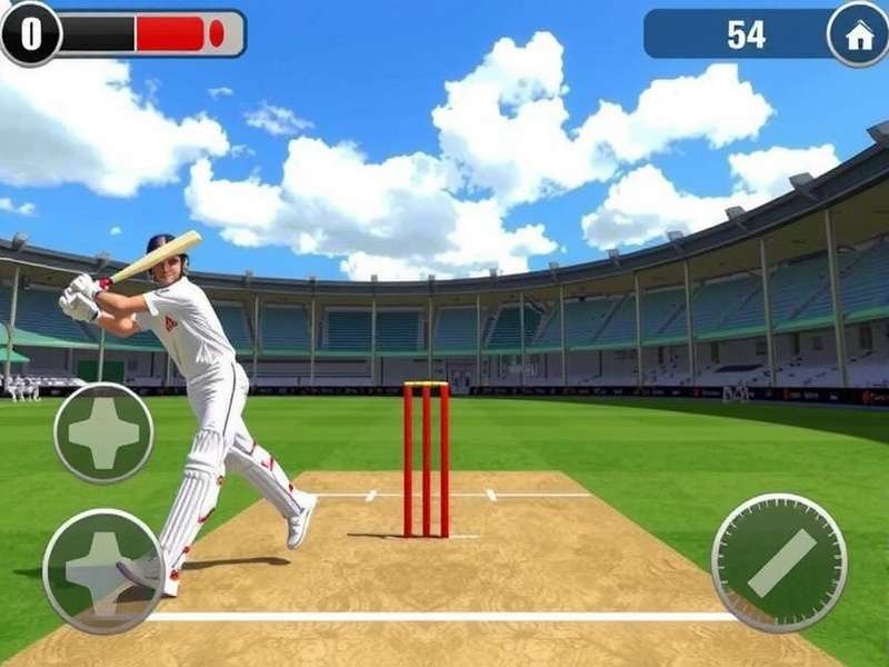 Cricket Volley Master Batting Controls